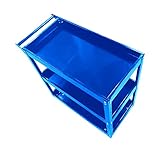ツールワゴン 3段式 工具 ツールカート 工具ワゴン ワーキングカートワゴン 工具カート 工具箱 ツールボックス キャスター付き 工具入れ 整備用ワゴン 青