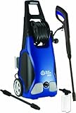 AR Blue Clean AR383 1,900 PSI Electric Pressure Washer, Nozzles, Spray Gun, Wand, Detergent Bottle &
