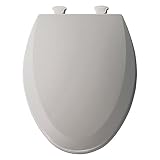 Bemis b1500ec162細長い閉じたフロントの成形木製トイレ便座カバーで