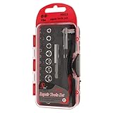 P Prettyia 炭素鋼　ラチェットツールキット　ソケットセット　自動車整備　家庭修理工具　　