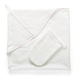 ストッケ フードタオル ピンクドット