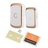 デジタルドアベル 呼び出しチャイム 呼び鈴玄関 ワイヤレスドアベル 防水ドアベル ミュージックドアベル ドアベル 防水 シンプル 高品質 ワイヤレス高周波伝送(100-240V)