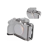 GABALE Sony A7R5 A7M4 A7S3専用 L型 プレートケージ Sony Alpha 7R V Sony ILCE-7M4 A7SIII アルミニウム合金 折りたたみ ハンドグリップ クイックリリースLプレート水平と垂直撮影メモリカード収納