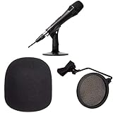 888M マランツプロ USBコンデンサーマイク M4U + キクタニ ウインドスクリーン WS-L と ポップブロッカーPO-5S セット