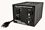 Simran SM-2000J Japanese 2000 Watt Step Up / Down Voltage Transformer Converts Japan 100 Volt To 110