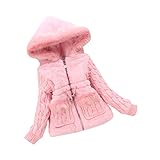 (プタス)Putars ベビー服 子供服 コート 女の子 冬服 ニット フェイクファー 裏起毛 防寒 三色 可愛い 秋 冬 旅行 記念日 プレゼント 12ヶ月-4歳