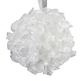 Shinoda Design Center 0031300477 Hydrangea Hanging Ball 4 White【クリスマス】【ツリー】 [並行輸入品]