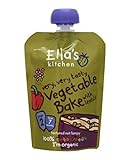 Ella's Kitchen Very, Very Tasty Vegetable Bake with Lentils Stage 2 from 7 Months 130g - 7ヶ月からレンズ豆ステ