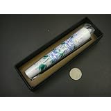 10丁花ろうそく（あさがお）手書き 15cm1本入