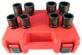 Chicago Pneumatic SS618 3/4 Drive 8 Piece Metric Impact Socket Set by Chicago Pneumatic