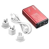 BESTEK 【経済産業省承認済み】 海外旅行用変圧器 正弦波 変圧器： 海外旅行用 変換プラグ BF A O タイプ 付き USB-C PD20W USB-A QC18W 海外 コンセント 240V 230V 220V から 100V 降圧トランス 海外用 変圧コンセント ダウントランス 降圧器 感電防止 150W MRZ151AU-PD