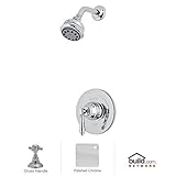 Rohl AKIT21XM-APC Country Bath Pressure Balance Shower Package In Poli by Rohl