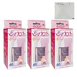 ピアフロス ローズウォーター 60本入 × 3個 + ヘアゴム付き