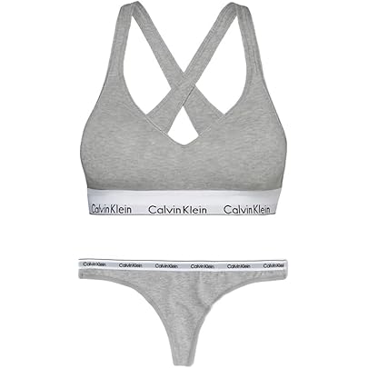 Amazon.co.jp: [カルバンクライン] ck 下着 レディース ブラ& Tバック