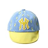 ベビーゴー　ベビー 赤ちゃん 帽子 キャップ 子ども 子供 日差し UV コットン 綿 春 夏 秋 ユニセックス 男の子 女の子 ユニセックス お出かけ 紫外線対策 スカイブルー