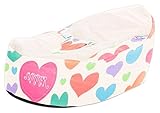 Rucomfy Luxury Cuddle Soft Sewn Hearts Gaga Baby Bean Bag by RUComfy