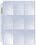 9-Pocket Trading Platinum Series Card Pages (1000 Pages) [並行輸入品]
