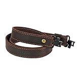 TOURBON ガンスリング レザー エアガン スリングベルト サバゲー スイベル付き 2個