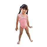 XIAOHAWANG SWIMWEAR ベビー・ガールズ US サイズ: 4T カラー: オレンジ