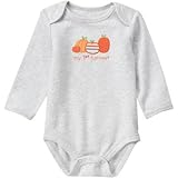 ジンボリー GYMBOREE/ ハーベスト ボディスーツ ヘザー グレー ロンパース長袖 18～24ヶ月【並行輸入】