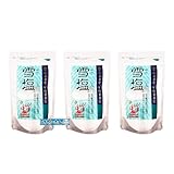 雪塩パウダー120ｇ 3袋 ＋うちなーむんシール