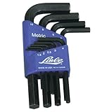 ライル42650 9pcロングアームメトリック六角キーセット