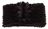 Goldbug Ear Muff & Flower Hair Band イアーマフ風フラワーヘアーバンド ブラック ポリエステル WT-02044