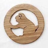 ●スノーモンキー（遊び心いっぱいの木のコースター 木のおもちゃ）木育