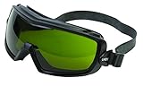 UVEX by Honeywell S3543X Entity Series Goggle with Shade 3.0 Lens, Matte Black Body and Uvextra Anti