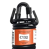 c132 32-inch clip-endガレージドアスプリング( .283 " # 1ワイヤ)