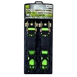 GREATTOOL 2PCラチェット式ベルト荷締機 25mm×5m GTND‐25W
