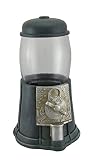 樹脂とガラスToy Banks 77593グリーンアンティークスタイルGumball Machine Tabletop Coin Bank 11インチ6.5 X 11 X 6インチグリーン