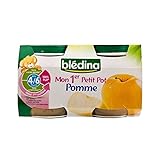 私の第一の小さなポットりんご（4月6日ヶ月）2×130グラム (Bledina) (x 4) - Bledina My 1st Little Pot Apple (4 / 6 months) 2 x 
