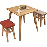 【 単品 】ダイニングテーブル 【 バンビ 】 正方形 木製 2人掛けサイズ CL-786TNA ナチュラル