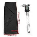 Biuuu 6"150mmデジタル電子バーニアキャリパーマイクロメーターゲージワイドスクリーン炭素鋼