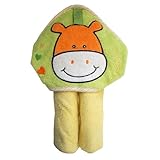Kidiway Hooded Towel, Yellow Giraffe by Kidiway