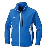 空調服 作業服　フード付きスタッフジャンパー　（ファンなし/ブルゾンのみ）《099-KU90520》 (XL, 4-ブルー)