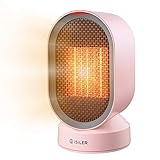 セラミックヒーター iSiLER 電気ヒーター 電気ストーブ PSE認証 2秒即暖 首振り 熱風・送風 600W 節電 暖房器具 転倒OFF