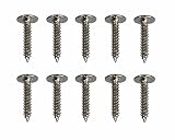 ﾃｨｰｽﾊﾝｶﾞｰ用極低頭ﾌｯｸﾈｼﾞ 10本入 H-6412 フクイ