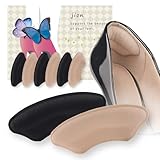 Jion 靴擦れ防止パッド タンパッド パンプス パカパカ防止 4組セット 交換用粘着シール付き ミックス