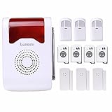 Celendi Wireless Home and Business Security Alarm System + 3PCS Wireless PIR Motion Infrared Detecto
