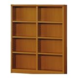 小島工芸 日本製 組立不要 健康仕様のFフォースター 耐荷重に優れた中がしっかりつまった丈夫な棚板 奥行15.8cm 薄型オープンラック SOP-75L ミディアム [幅75cm 高さ93.3cm] 2331416