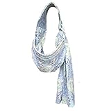 Zicac　ベビースリング　ウエストキャリー　ベビー　ヒップシートキャリア　袖カバー贈り　抱っこ紐　幅広　綿　6色選択可能　新生児から24ヶ月まで使える (ブルー)