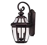 Savoy House Lighting 5-492-13 Endorado Collection 2-Light Outdoor Wall Mount Lantern, English Bronze