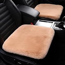 ミンク ファー シートクッション シートカバー 2枚セット Amazon | 車用 シートカバーセット ラビットファーカー