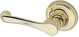 Copper Creek BL2290PB Braxton Dummy Door Lever Polished Brass [並行輸入品]