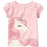 ジンボリー GYMBOREE/ ユニコーン スパークル ティ プリンセス ピンク トップス半袖Tシャツ 2歳【並行輸入】