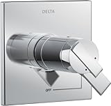 デルタt17t067 Ara TempAssure 17tシリーズデュアル関数温度自動ミキシングバルブ、 6.50 x 6.50 x 4.50 inches T17T067 1