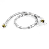 uxcell シャワーホース 0.8M 　シャワーヘッド　バス用