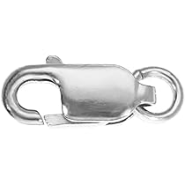 Amazon.co.jp: シルバー925 ロブスタークラスプ 8mm 10mm 12mm S925